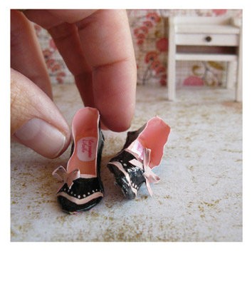 chaussures miniatures